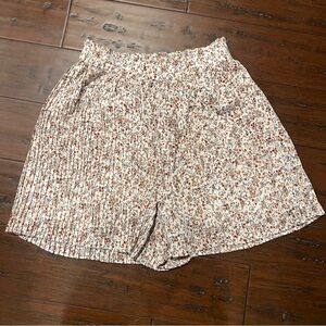 Loft XS floral skort NWT